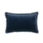 Coussin uni Fara Marine, Vivaraise