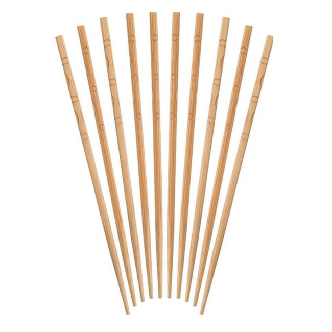 Lot de 10 baguettes en bambou, KitchenCraft