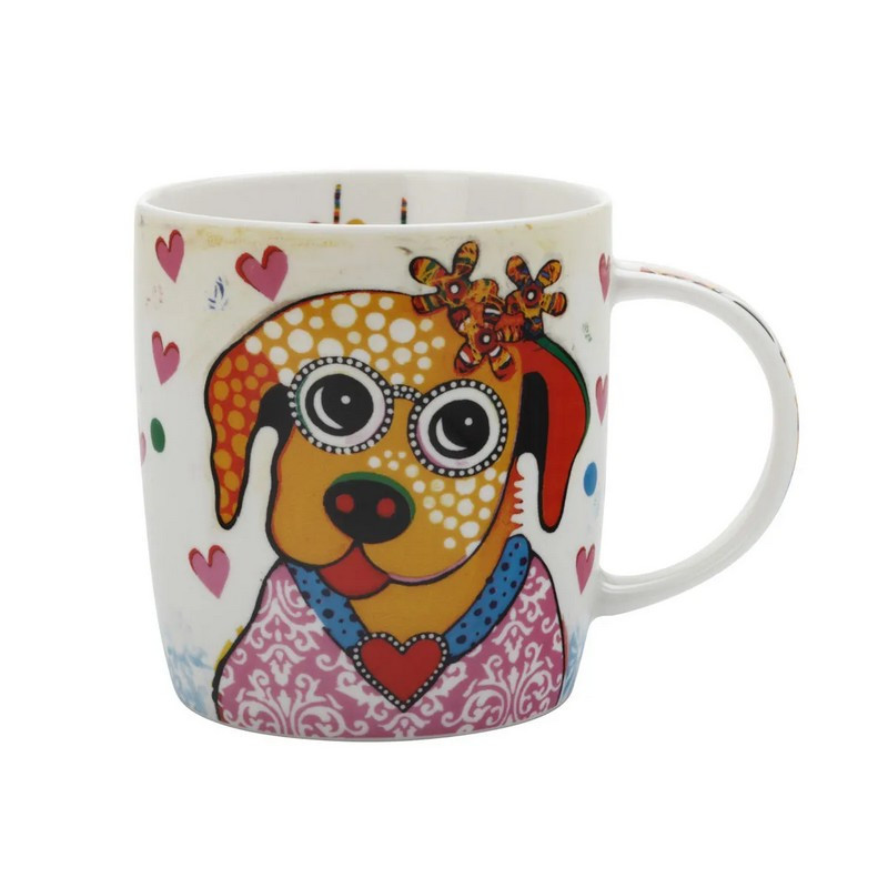 mug chien smile style, maxwell & williams - maxwell & williams