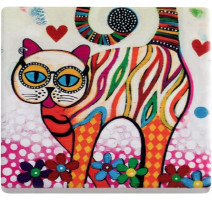Dessous de verre Chat Smile Style, Maxwell & Williams