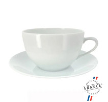 Tasse déjeuner 40 cl et sous-tasse Maintenon, Bruno Evrard