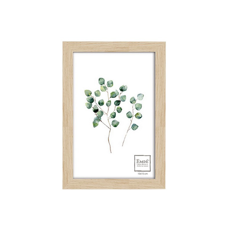 EMDE - Cadre simple bois, Emdé 10x15cm - EMDE