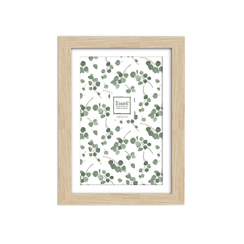 EMDE - Cadre simple bois, Emdé 15x20cm - EMDE