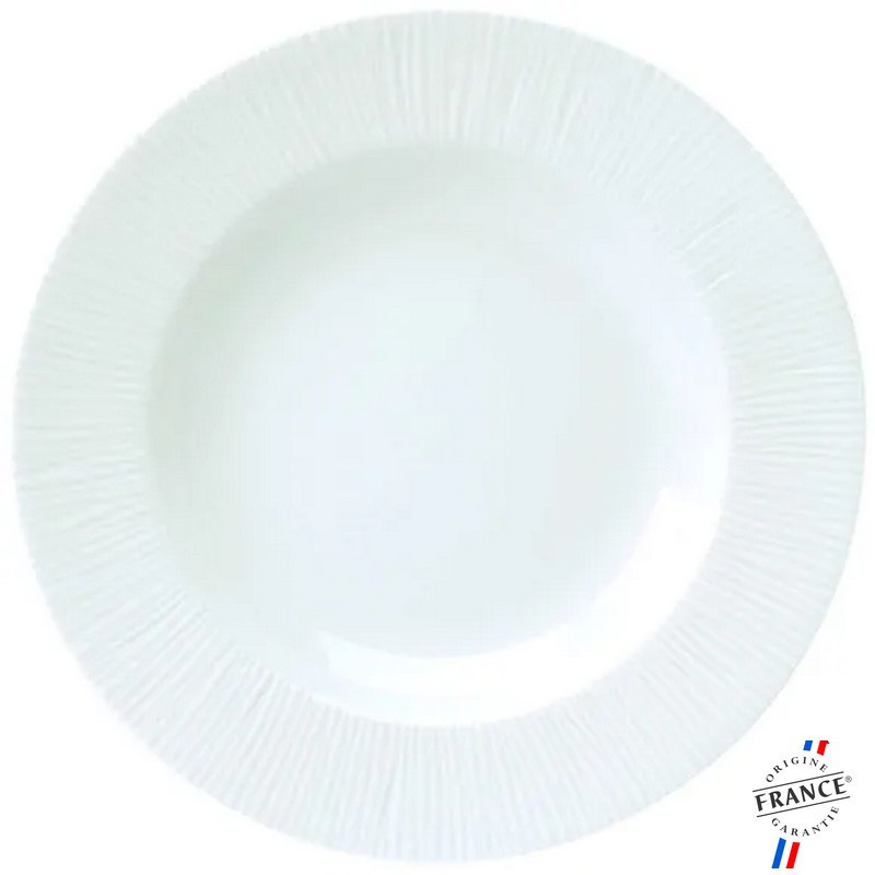 service de table rouvray, bruno evrard assiette plate - bruno evrard