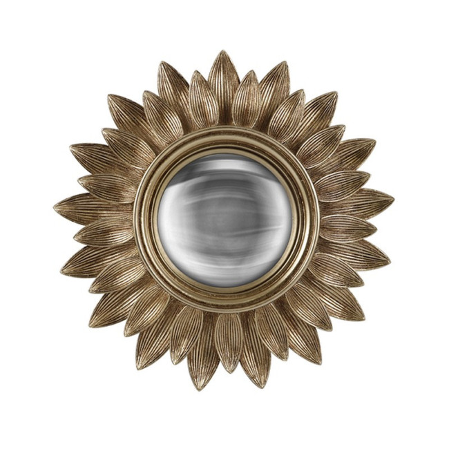 Miroir Lila convexe doré, Emdé