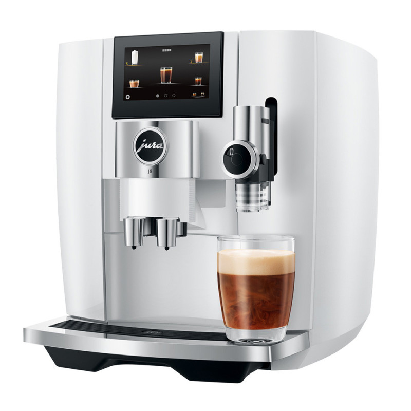 Jura - JURA Machine Automatique à Café J8 Piano White EA - JURA