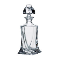 Carafe à whisky Quadro, Crystal Bohemia