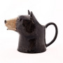 Cruche Ours noir M, Quail Ceramics UK