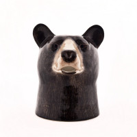 Cruche Ours noir M, Quail Ceramics UK