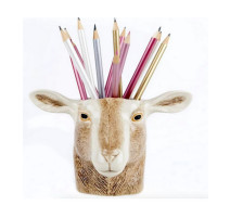 Pot à crayon Chèvre, Quail Ceramics UK