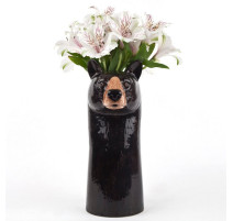 Vase Ours noir L, Quail Ceramics UK