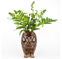 Vase Hippopotame XL, Quail Ceramics UK