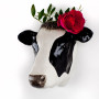 Vase mural Vache M, Quail Ceramics UK
