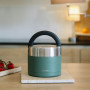 Boîte repas isotherme Granite Kaki, Qwetch