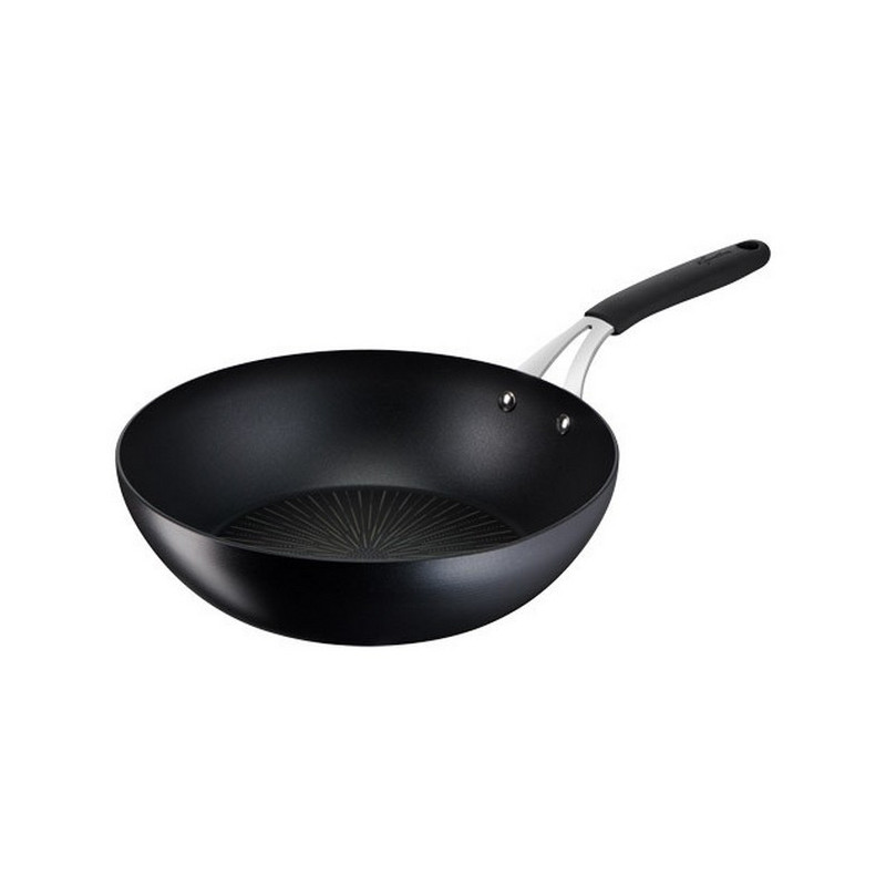 LAGOSTINA - Wok Tempra antiadhésif 28 cm, Lagostina - LAGOSTINA