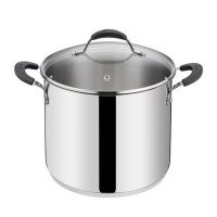 Marmite inox 24 cm Tempra avec couvercle, Lagostina