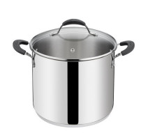 Marmite inox 24 cm Tempra avec couvercle, Lagostina