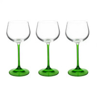 Set de 3 verres à vin du Rhin, Lebrun