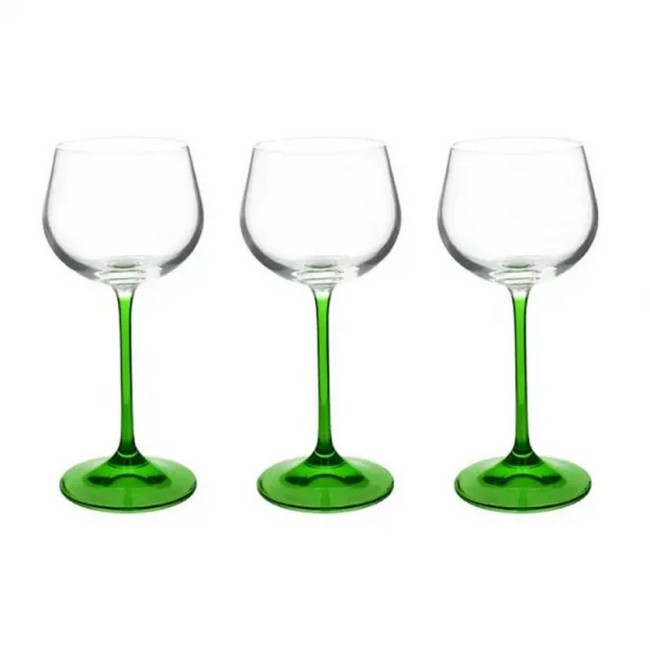 Set de 3 verres à vin du Rhin, Lebrun