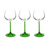 Set de 3 verres à vin du Rhin, Novastyl