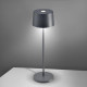 Lampe Olivia Gris 11 x 35 cm, Zafferano