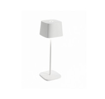 Lampe Ophelia Blanche 10 x 10 x 29 cm, Zafferano