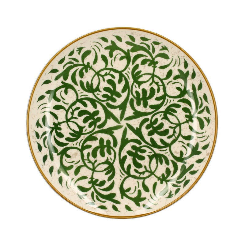 LEBRUN - Service de table Héraclée Vert, Novastyl Assiette plate - LEBRUN