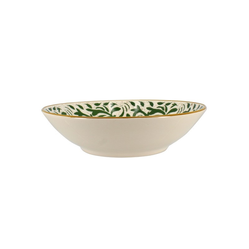 LEBRUN - Service de table Héraclée Vert, Novastyl Assiette creuse - LEBRUN