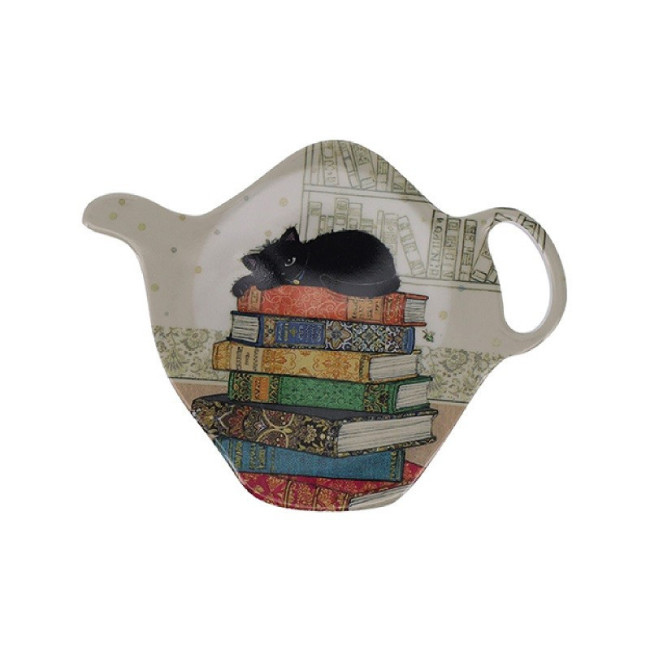 Repose sachet thé Bug Art Chat livres, Kiub
