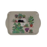 Plateau en mélamine Bug Art Chaton plantes, Kiub