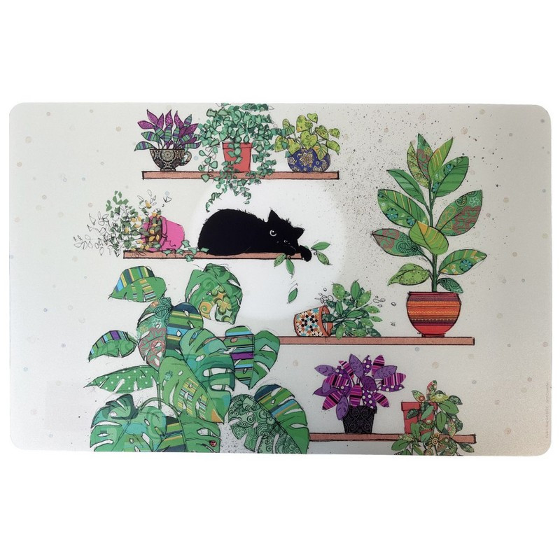 Kiub - Set de table Bug Art Chat plantes, Kiub - Kiub