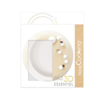 Moule entremet 3D Silicone Rond, Scrapcooking