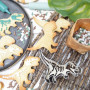 Découpoir + embosseur bois Dinosaure, Scrapcooking
