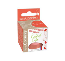 Colorant alimentaire naturel en poudre Terracotta, Scrapcooking