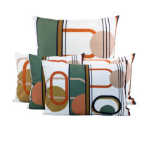 Coussin Outdoor Nikki Blanc, Haomy