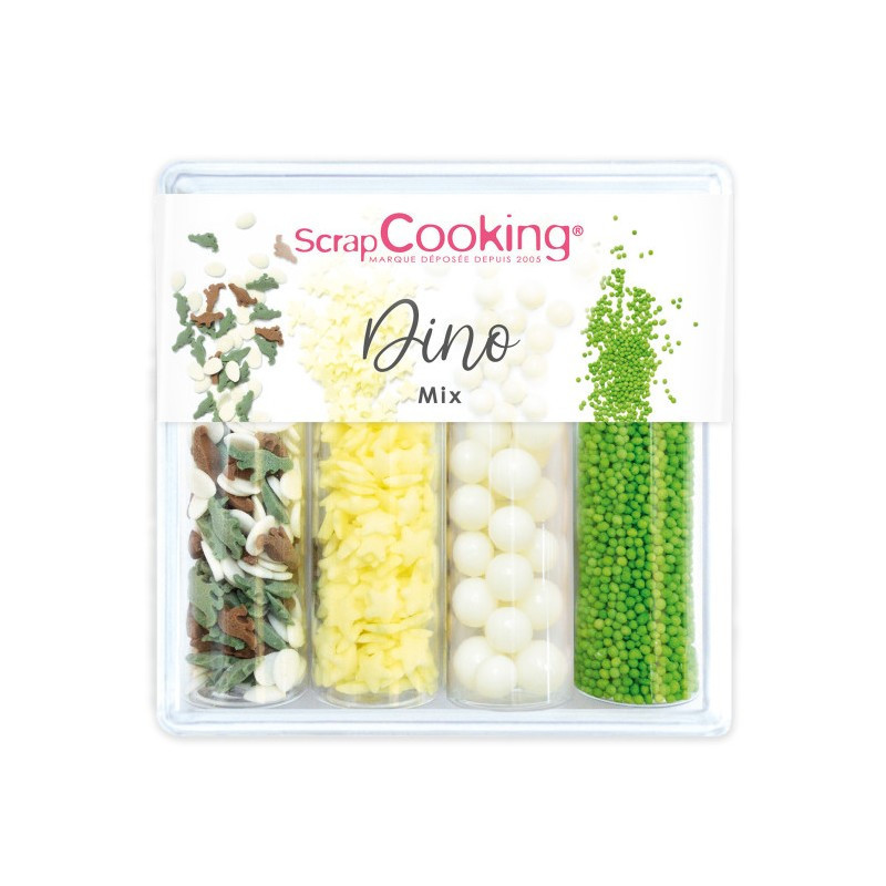Scrapcooking - Décors sucrés Dino Mix 61g, Scrapcooking - ScrapCooking