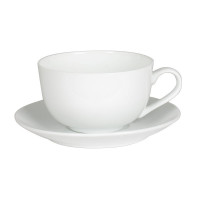 Ensemble déjeuner boule 40 cl Blanc, Table Passion