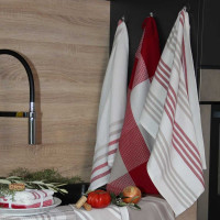 Lot de 3 torchons de cuisine 50 x 70 cm, Sud Etoffe