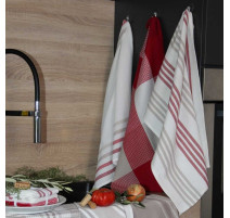 Lot de 3 torchons de cuisine 50 x 70 cm, Sud Etoffe