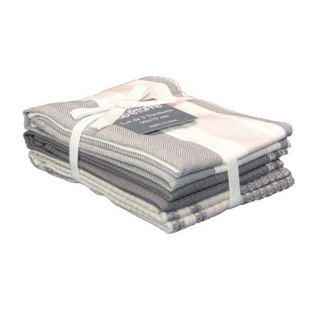 Lot de 3 torchons de cuisine 50 x 70 cm, Sud Etoffe