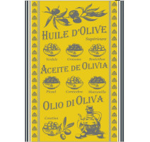 Torchon Huile d'Olive 50 x 70 cm, Sud Etoffe