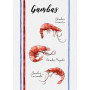 Lot de 3 torchons de cuisine 50 x 70 cm, Sud Etoffe
