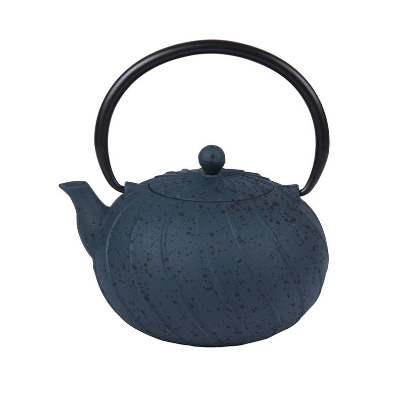 Trend'up - Théière en fonte 1L Spirale Bleu, Trend'Up - Trend'up