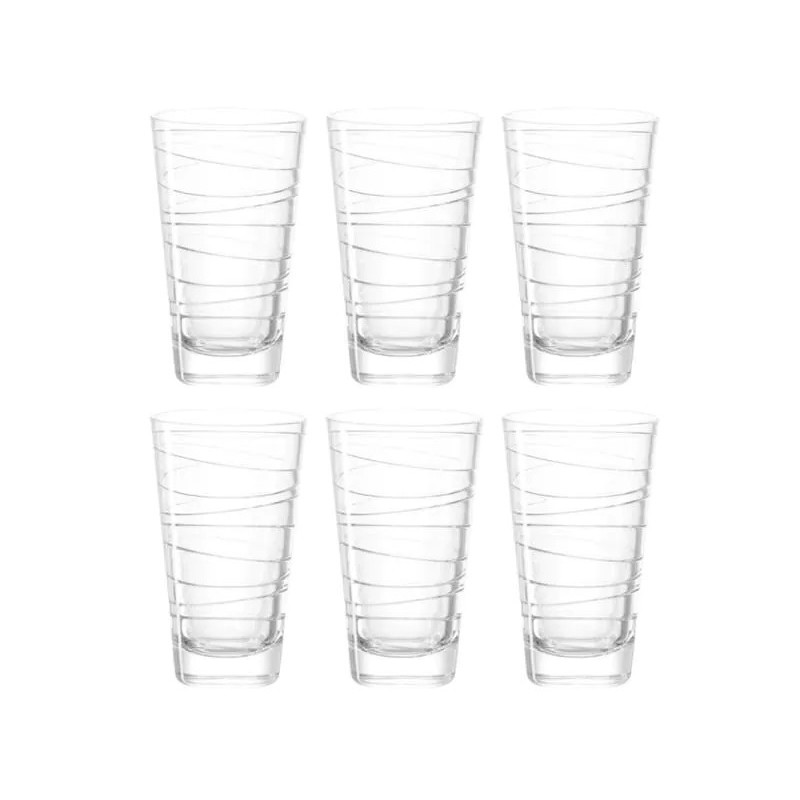 LEONARDO - Coffret 6 chopes Vario transparent 28 cl, Léonardo - LEONARDO