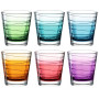 Coffret 6 gobelets Vario assortis 25 cl, Léonardo