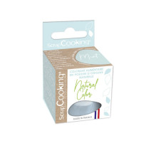 Colorant alimentaire naturel en poudre Mint, Scrapcooking