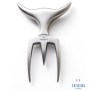 Fourchette à découper avec socle en inox, Tridens