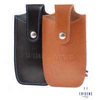 Etui de fourchette à viande en cuir, Tridens