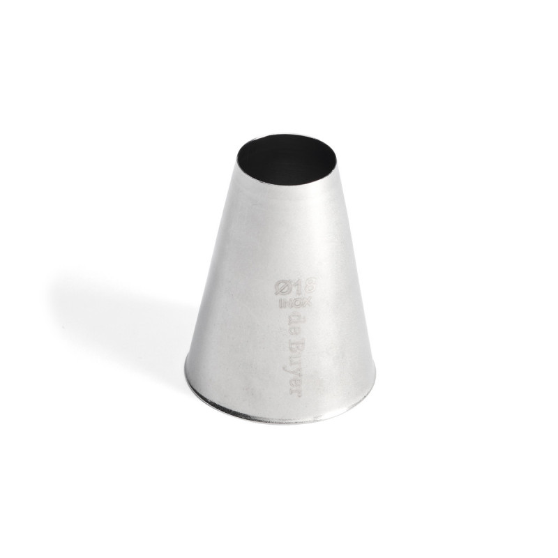 DE BUYER - Douille unie inox, De Buyer Diamètre 18 mm - DE BUYER
