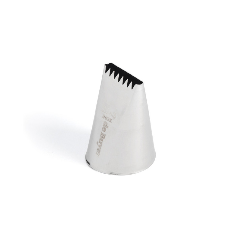 DE BUYER - Douille à bûche plate inox, De Buyer Diamètre 3 cm - DE BUYER